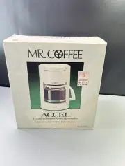 Vtg Mr Coffee Accel 12 Cup Drip Coffe Maker 1992 White PR15 New In Box