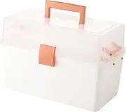 First Aid Kit Organizer for Family Use Portable Medical Storage for Outdoor, Orange