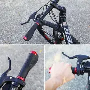 2Pcs Bicycle Handlebar Cycling Lock-On MTB Ergonomic Mountain Bike Rubber Grips