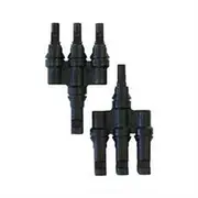 Renogy 3 To 1 Solar Branch Connectors MMMF+FFFM Pair - RNG-CNCT-MC4Y-M