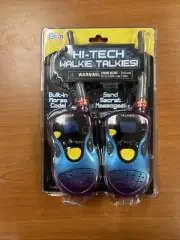 Grin Studios HI-Tech Walkie Talkies Radio Built Code Functions Send Secret Msg