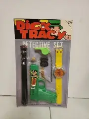 Vintage Larami Dick Tracy Detective Set Factory Sealed New