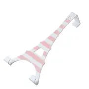 2Pcs Eiffel Tower Door Hanger Hook Hat Clothes Coat Towel Hanger Bag Over Door Hook Bathroom 2 Hooks Hanger Hanging Rack Holder