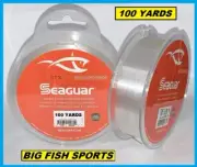 SEAGUAR STS SALMON & TROUT/STEELHEAD FLUOROCARBON LEADER 8lb/100yd NEW 08STS100