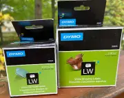 DYMO White Shipping Labels & White File Folder Labels NEW