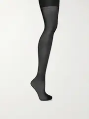 [Spanx] Spanx - Spanxshape™ High-waisted Mid-thigh Sheer 20 Denier Tights - Black - A A Black