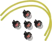 2sets Primer Bulbs Fuel Line Kits 188-512 4130 350 6200 Fit For Husqvarna 232 235 323L Trimmer 334 338 340 345 346 350 353 450