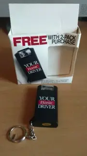 Basic Cigarettes Keychain/Flashlight