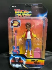 NECA Back to The Future Toony Classics 6” Action Figure - Marty McFly w Guitar