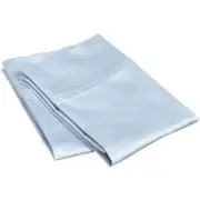 Combed Cotton, 300 Thread Count Soft and Smooth 2 Piece Pillowcases, King, So...