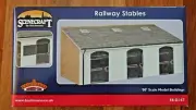 Bachmann Scenecraft 44-0147 OO Scale Railway Stables Building NEW