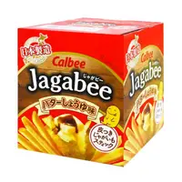 在飛比找momo購物網優惠-【Calbee 卡樂比】日本加卡比薯條-醬油奶油味盒裝(75