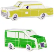 Kate Spade Hopscotch Drive About Town Car Vehicle Salt & Pepper Shakers New