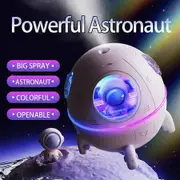 Astronaut Air Humidifier Electric Ultrasonic Aroma Essential Oil Diffuser Colorful LED Light Mist Sprayer Gifts Color Purple