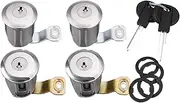 4Pcs Car Barrel Door Locks Keys Set 252522 9170.G3, for, for Peugeot, for,for Partner, for, for Citroen, Xsara 1996-2007 car Door Lock
