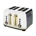 Morphy Richards Ascend 4 Slice Toaster - Soft Gold Matte White