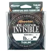 SUNLINE fluorocarbon line shooter sniper invisible 75m 7lb multicolor