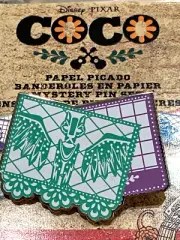 2022 Disney Mystery Pin Pixar Coco Papel Picado with Alebrije Pepita