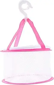 KAILIKETIY Makeup Sponge Drying Net Basket Versatile Hanging Laundry Rack for Sponges Brushes Underwear Items Easy Drying Organization Mesh Design Cover
