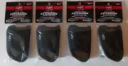 4 Rawlings Baseball Black Batter's Helmet Extension Vapor RCFH LEFT Hand Batter