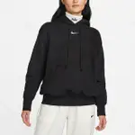 【NIKE 耐吉】上衣 女款 帽T 長袖上衣 運動 AS W NSW PHNX FLC OS PO HOODIE 黑 DQ5861-010