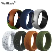 Flexible Silicone Rings Wedding Rubber Bands Hypoallergenic Finger Ring 7pcs/set