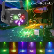 480 Patterns RGB LED Laser Projector Light Stage Effect Party Bar DJ Disco Light