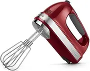 [KitchenAid] KHM926 85W Hand Mixer, Empire Red