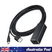 For Amazon Fire TV or Stick LAN Ethernet Adapter Micro USB to RJ45