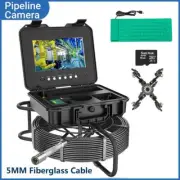 Sewer Camera 10.1" IPS Industrial Pipe Inspection Camera Monitor Drain Endoscope