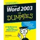 Word 2003 for Dummies