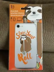 New Cell Phone Tablet Computer Decal Slow Your Roll Sloth Scooter Back To School