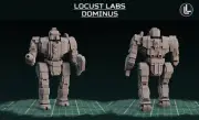 Locust Labs Dominus (American Mecha Proxy Centurion) 5 Mech Kit!