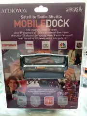 NEW Sealed AUDIOVOX Satellite Radio CAR KIT SIRCK3 Sirius XM MobileDock pnp3