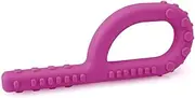 ARK® Grabber Standard in Smooth or Textured with Easy Handling for Children Thanks to Loop Shape Including ATC Care Instructions - Jaw Motor Skills, Biting Block, Chewing, Teething Autism (Textured)