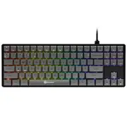 Gamiac TKL89G Black RGB Hot-Swap Mechanical Keyboard Kailh Blue