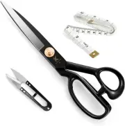 Sewing Scissors 8 Inch, Tailor Scissors Heavy Duty Fabric Dressmaker Scissors...