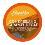 Coffee Pods, Coney Island Caramel Decaf - Compatible with Keurig K Cup Brewer...