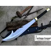 Dao machete-Large Jungle Machete-Chopper-Cleaver-Hunting-tactical-Survival-Forge