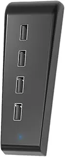 FONDOTIN Gamepad Hub for Port USB Docking Station for Laptop High Speed Data Transfer Durable USB Expander Compatible with Multiple Systems and Devices