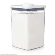 OXO POP 1.1 qt Plastic Small Square Airtight Food Storage Container Clear