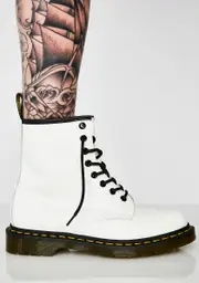 [Dr. Martens] 1460 White 8 Eye Boots
