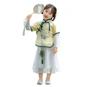 Hanfu Girls Chinese Style Tang Suit Spring Autumn Improved Ancient Clothing