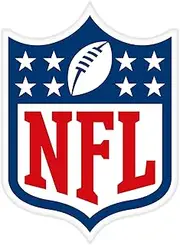 Herding NFL Crest Contour Cushion, Approx. 36 x 26 cm, 100% Polyester