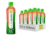 ALO Aloe Vera Juice Drink | COMFORT - Watermelon + Peach | 16.9 fl oz, 12 pack