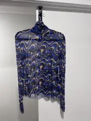 Scanlan Theodore Italian Wave Print Top