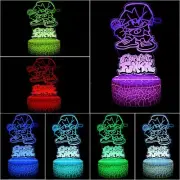 3d Lamp Game Friday Night Funkin Boyfriend Figure for Kids Bedroom