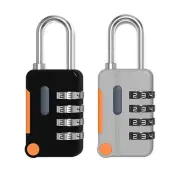 1 Pack 4 Digit Combination Padlock for School Gym Locker Weatherproof