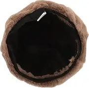 [OATIPHO] Beret Hats for Women Warm Beret French Vintage Style Breathable Material for Outdoor Casual and Party Khaki