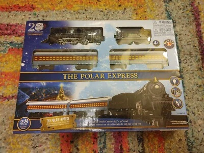 NEW Lionel 28pc The Polar Express Battery Operated Train Set w/ Sounds 7-11925